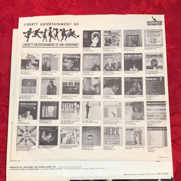 Jan & Dean “Folk ‘n Rock”LP Vinyl - Picture 4 of 8